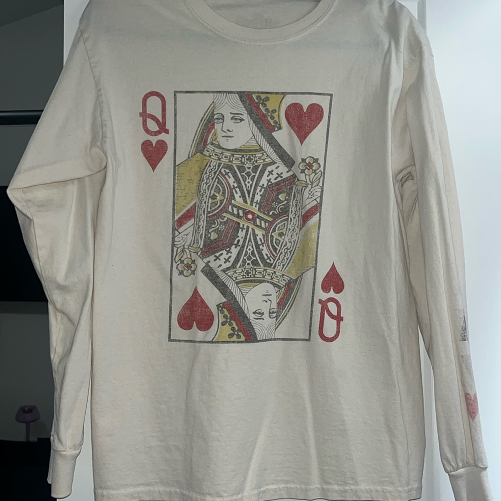 Playing card top